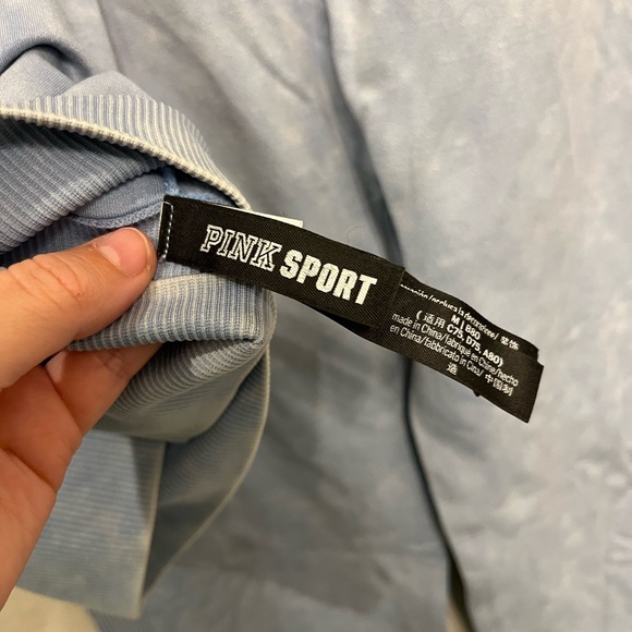 PINK Victoria's Secret Light Blue Activewear Set - Picture 5 of 7